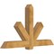 Ekena Millwork Kennewick Rough Sawn Timber Gable Bracket, Western Red Cedar, 72"W x 42"H x 6"D x 6"F, 14/12 Pitch GBW072X42X0606KEN00RWR - alternate 4